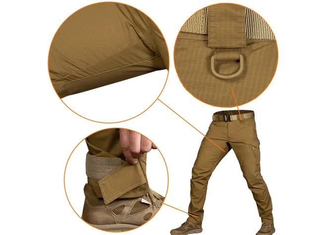 Штани Camotec Герць Rip-Stop Stretch coyote Фото 3